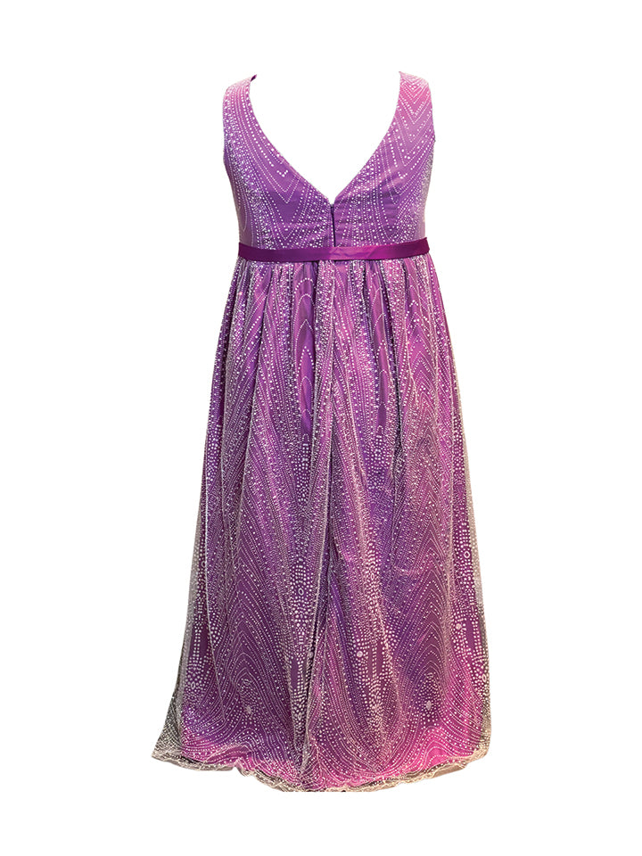 Lavender - A-Line Dinner Gown