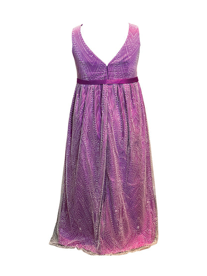 Lavender - A-Line Dinner Gown
