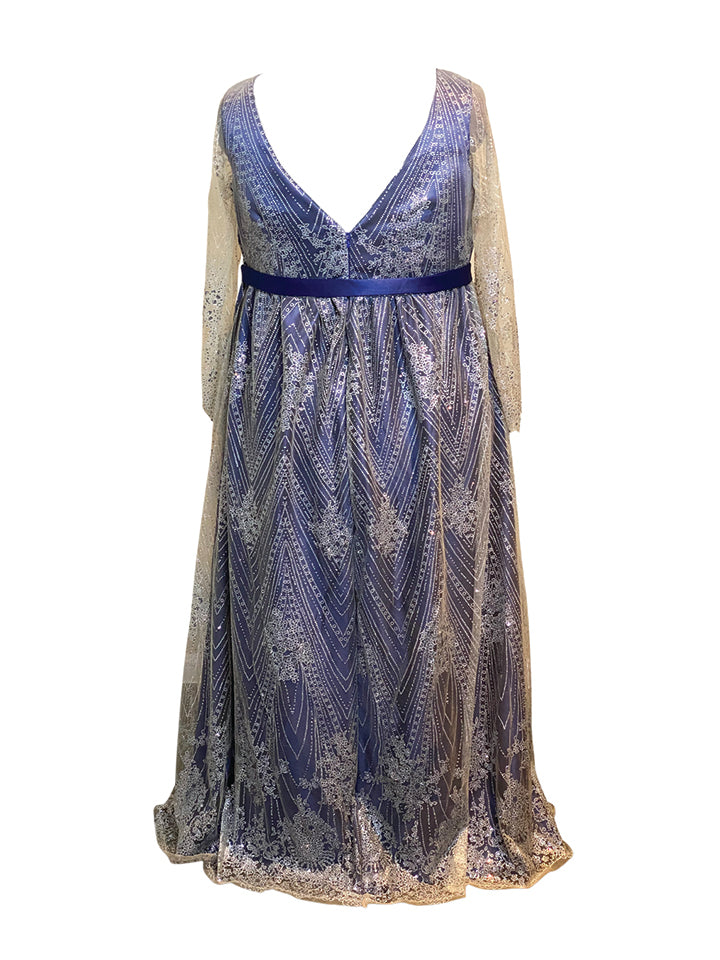 Navy - Classic Dinner Gown