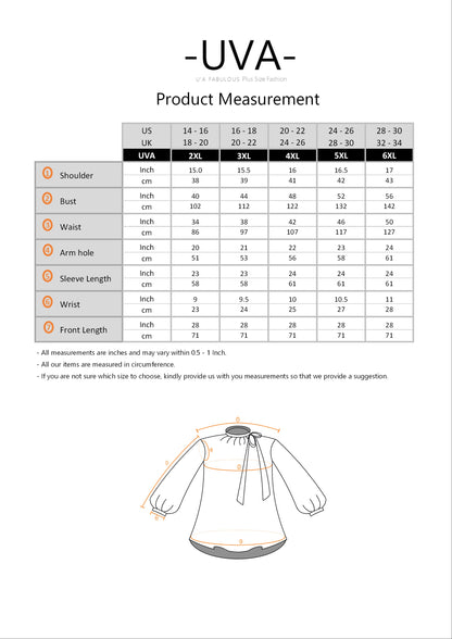 Plus Size Tie-Neck Gathered Flare Blouse in Black